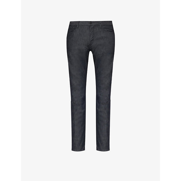  Emporio Armani J45 slim-fit 8oz jeans