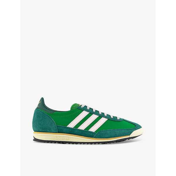  Adidas SL 72 suede and mesh low-top trainers