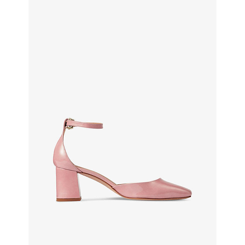 Lk Bennett Darling patent-leather heeled sandals