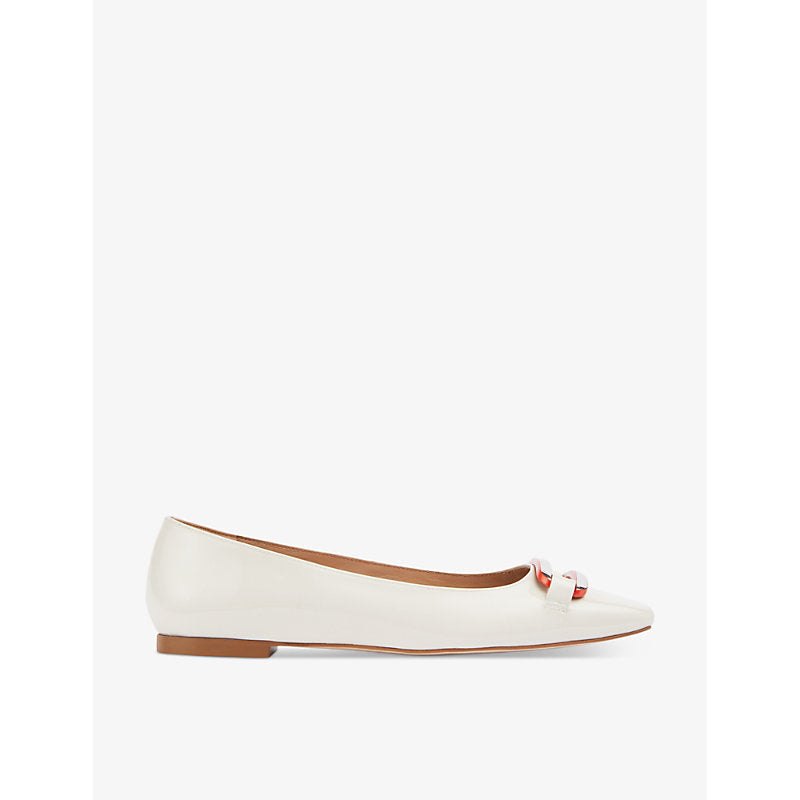 Lk Bennett Cayden patent-leather ballet flats | Lk Bennett