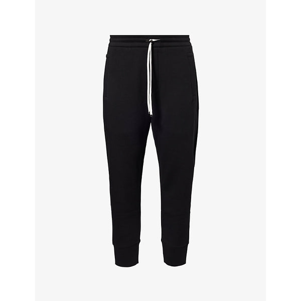  Emporio Armani Logo-patch stretch cotton-blend jogging bottoms