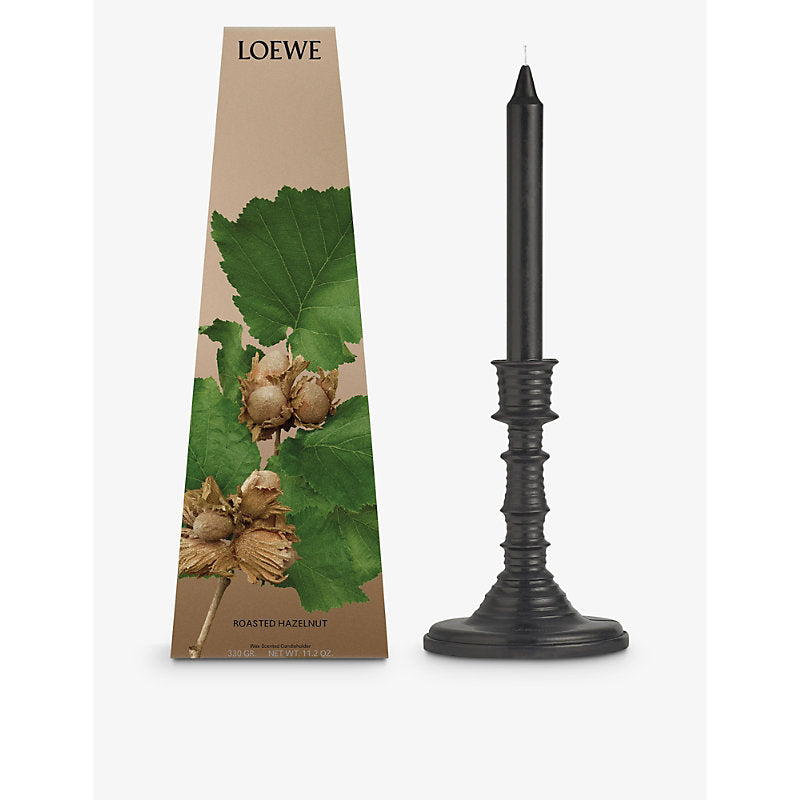 Loewe Roasted Hazelnut scented wax candlestick 330g