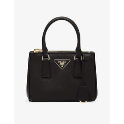  Prada Galleria mini Saffiano-leather tote bag