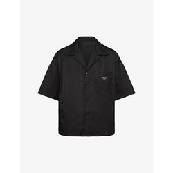  Prada Re-Nylon boxy-fit recycled-nylon shirt