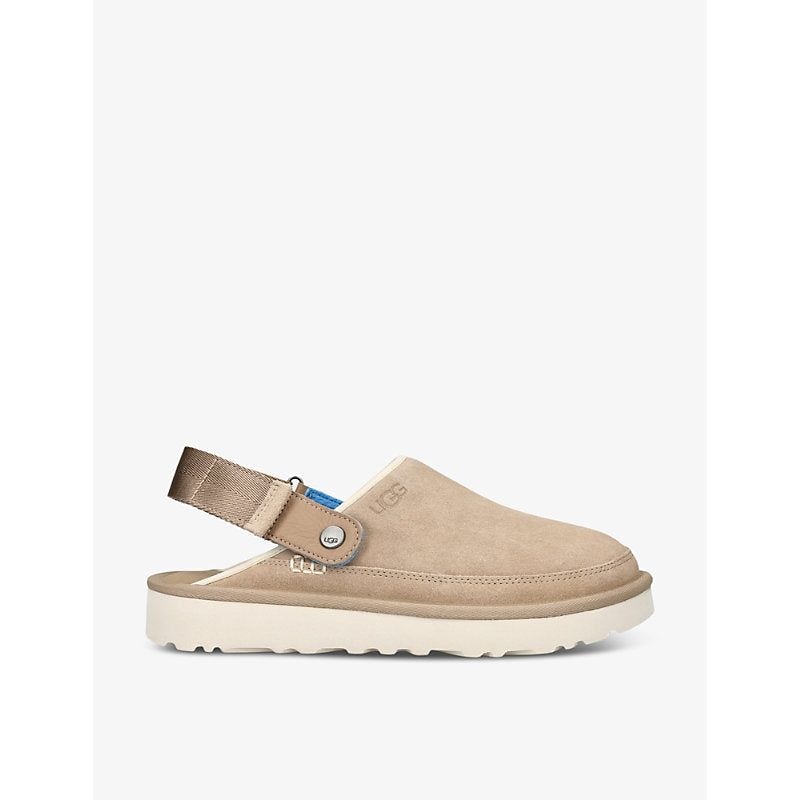  Ugg Goldencoast heel-strap suede clogs