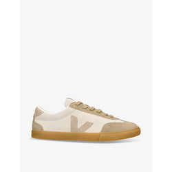 Womens Veja Women's Volley logo-embroidered suede low-top trainers