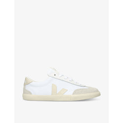 Veja Women's Volley logo-embroidered canvas low-top trainers | Veja