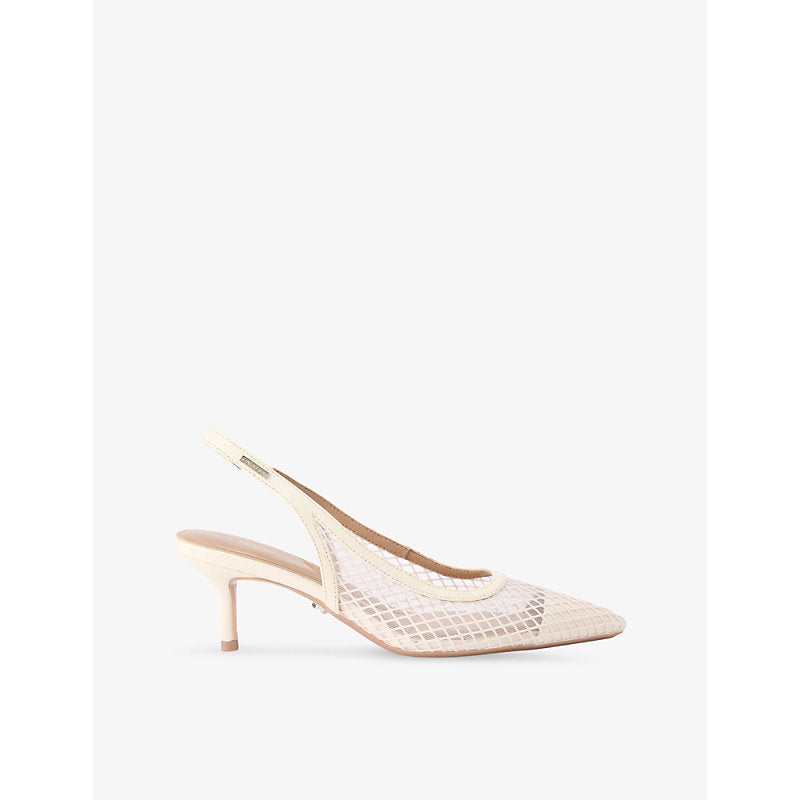 Carvela Muse heeled mesh slingbacks