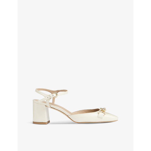 Lk Bennett Mindy snaffle-hardware patent-leather court shoes | LK BENNETT