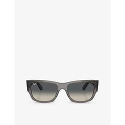  Ray-Ban RB0947S Carlos rectangle-frame acetate sunglasses