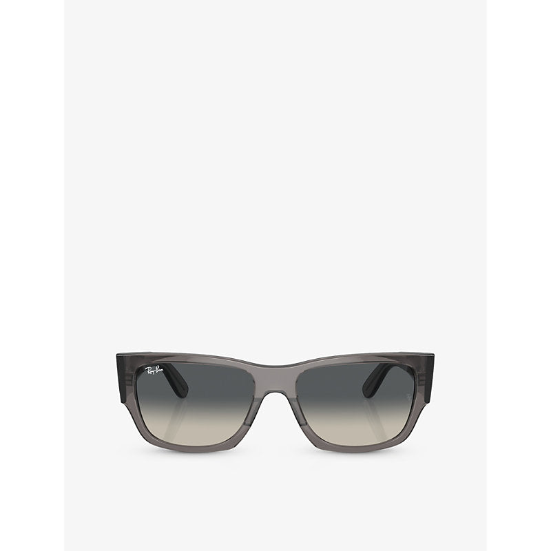  Ray-Ban RB0947S Carlos rectangle-frame acetate sunglasses