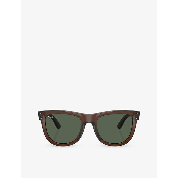 Ray-Ban RBR0502S Wayfarer Reverse square-frame injected sunglasses | LYBSTORE