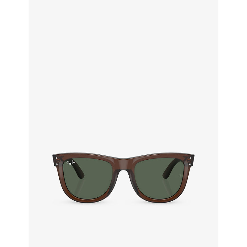  Ray-Ban RBR0502S Wayfarer Reverse square-frame injected sunglasses