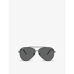  Ray-Ban RBR0101S Aviator Reverse metal sunglasses