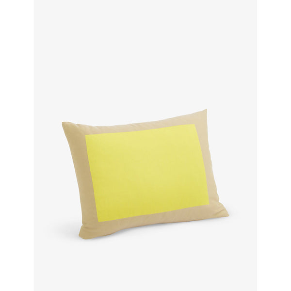 Hay Ram rectangle organic-cotton cushion 60cm x 48cm