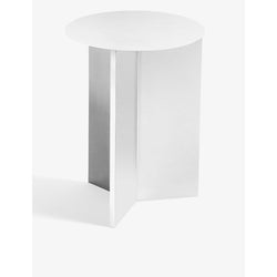 Hay Slit round power-coated steel side table 35.5cm