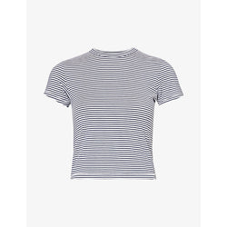  Rag & Bone Luca stripe-pattern stretch-modal T-shirt