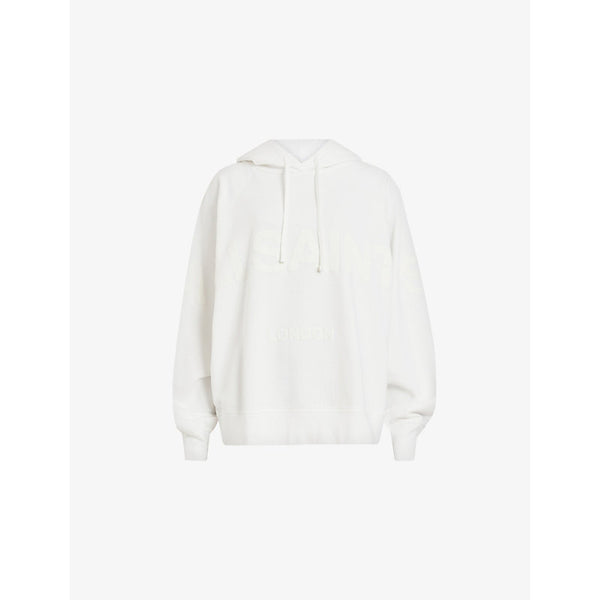  Allsaints Talon graphic-print relaxed-fit organic-cotton hoody