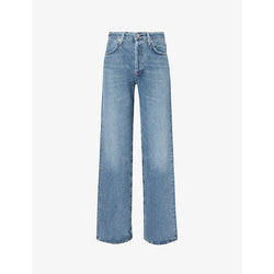  Citizens Of Humanity Annina wide-leg mid-rise recycled-denim jeans