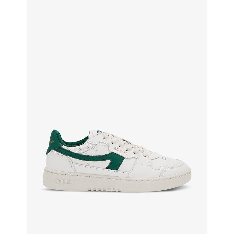  Axel Arigato Dice-A panelled leather and suede low-top trainers