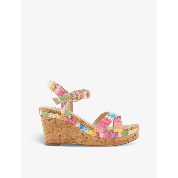 Dune KELISA braided woven wedges