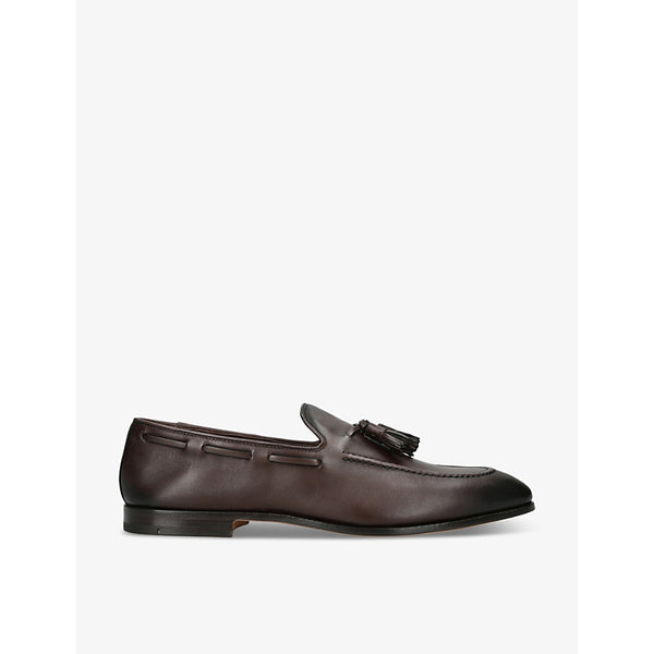 Church Maidstone tassel-embellished leather loafers