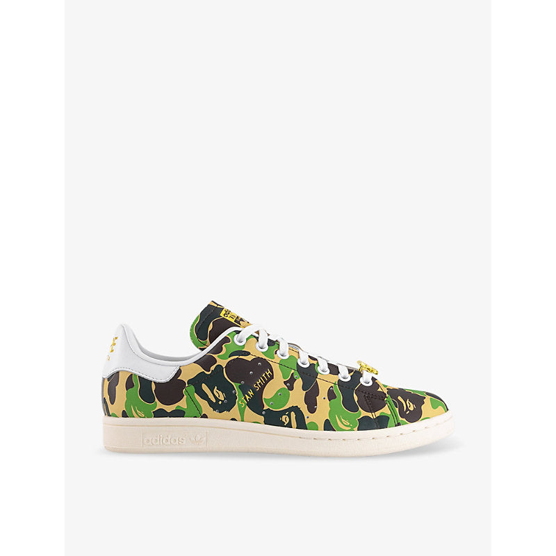  adidas x BAPE Stan Smith leather low-top trainers