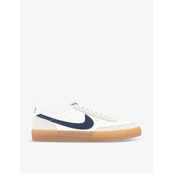  Nike Killshot brand-embellished suede and mesh low-top trainers