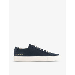 Common Projects Achilles Low number-print suede low-top trainers