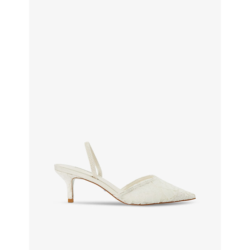 Dune Bridal Compassion mesh slingback courts | Dune