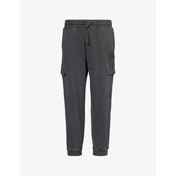  Gymshark Premium Legacy cargo cotton-jersey jogging bottoms