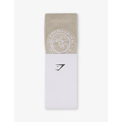 Gymshark Legacy Crew pack of two cotton-blend socks | GYMSHARK