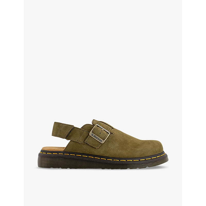 Dr. Martens Jorge II flat suede leather mules