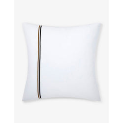 Boss Blinea stripe-print cotton pillowcase 65cm x 65cm