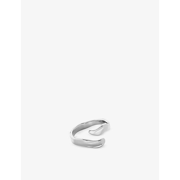 Monica Vinader Wave Wrap sterling-silver ring