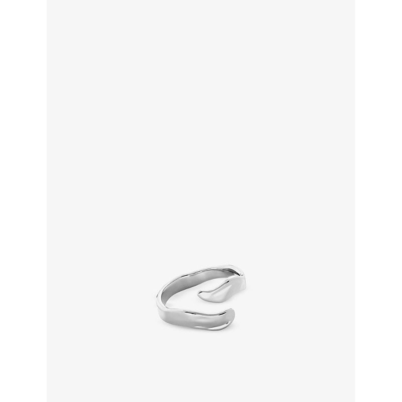 Monica Vinader Wave Wrap sterling-silver ring