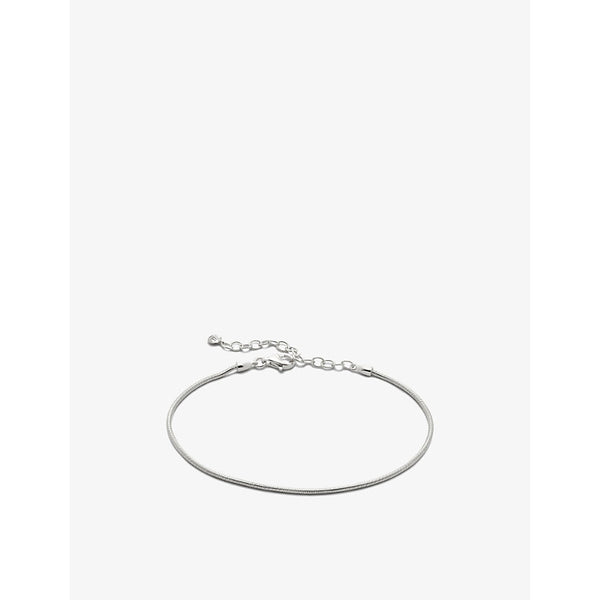 Monica Vinader Snake sterling-silver chain bracelet