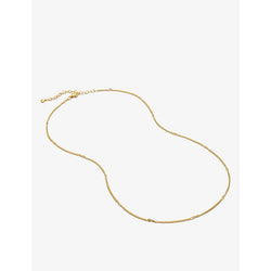 Monica Vinader Curb Twist 18ct yellow gold-plated vermeil sterling-silver necklace