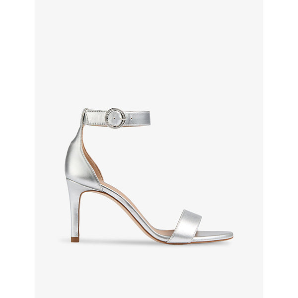 Lk Bennett Ivy strappy metallic-leather sandals | LK BENNETT