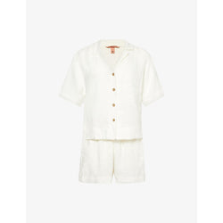  Eberjey Relaxed-fit linen pyjama set