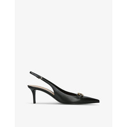  Valentino Garavani Moon 60 leather slingback courts