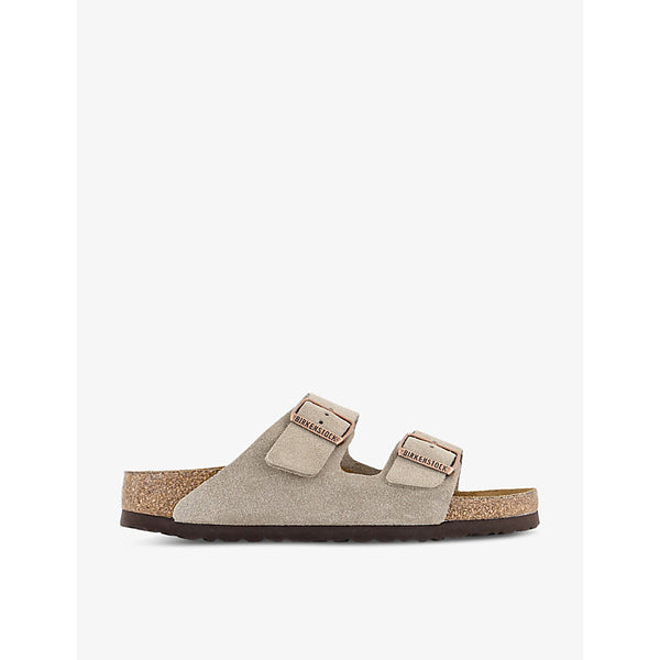  Birkenstock Arizona double-strap suede sandals