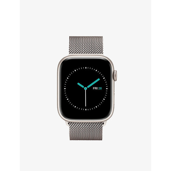 Mintapple Apple Watch Milanese Starlight stainless-steel strap 44mm