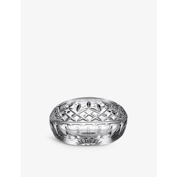 Waterford Lismore crystal-glass covered box 13cm