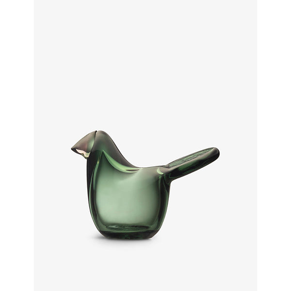 Iittala Birds by Toikka Flycatcher glass ornament 6cm