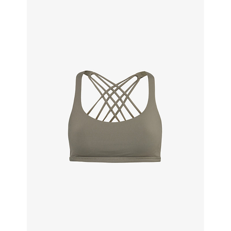  Lululemon Free To Be Wild stretch-woven sports bra