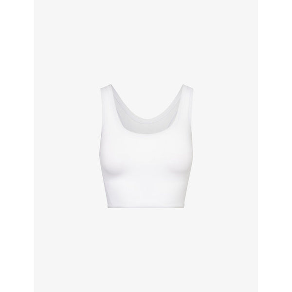  Lululemon Wundermost Nulu round-neck stretch-woven top