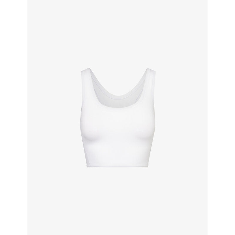  Lululemon Wundermost Nulu round-neck stretch-woven top