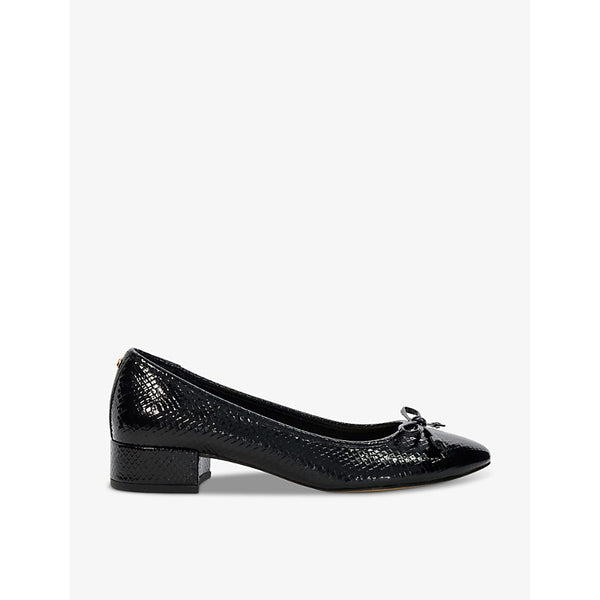  Dune Hollies heeled leather ballet flats