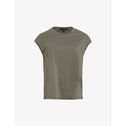  Allsaints Kalma relaxed-fit sleeveless cotton top